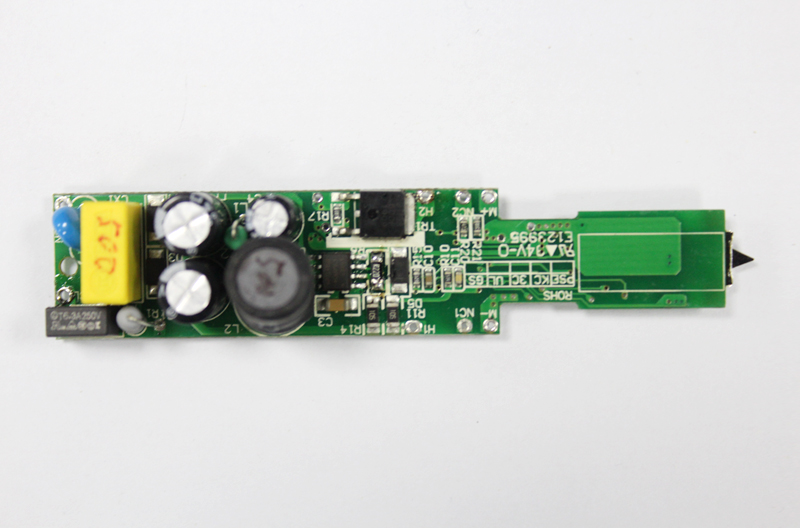 Automatic curling iron control board